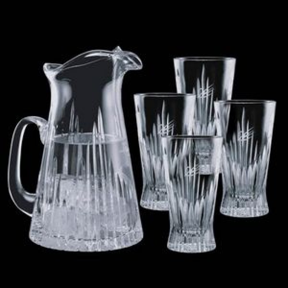 Custom Branded Cromwell Pitcher & 4 Coolers Custom Branded Cromwell Pitcher & 4 Coolers