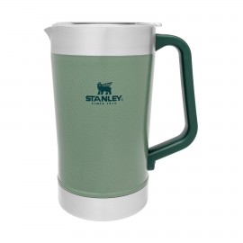 Logo Branded Stanley Drinkware Classic Stay Chill Pitcher, 64 Oz., Hammertone Green  Logo Branded Stanley Drinkware Classic Stay Chill Pitcher, 64 Oz., Hammertone Green