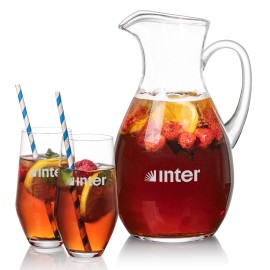 Geneva Pitcher & Graydon Beverage with Logo