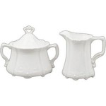 Custom Branded Baroness Collection Sugar and Creamer Set