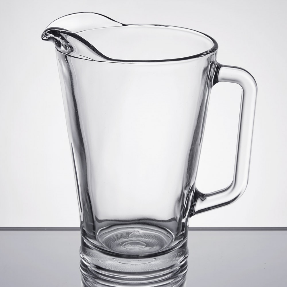 Personalized 37 Oz. Glass Pitcher, 7-3/4"H Personalized 37 Oz. Glass Pitcher, 7-3/4"H