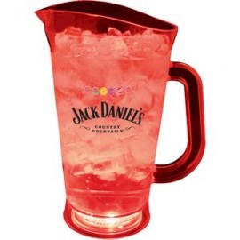 70 Oz. Lighted Plastic Pitcher with Logo
