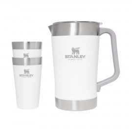 Personalized Stanley Drinkware Classic Stay Chill Pitcher Set, Polar White  Personalized Stanley Drinkware Classic Stay Chill Pitcher Set, Polar White