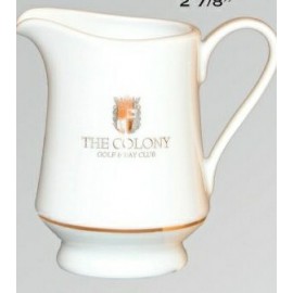 Classic Rim Creamer (2 7/8" Diameter) - No Trim with Logo