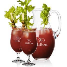 Logo Branded Charleston Pitcher & Rochdale Cocktail