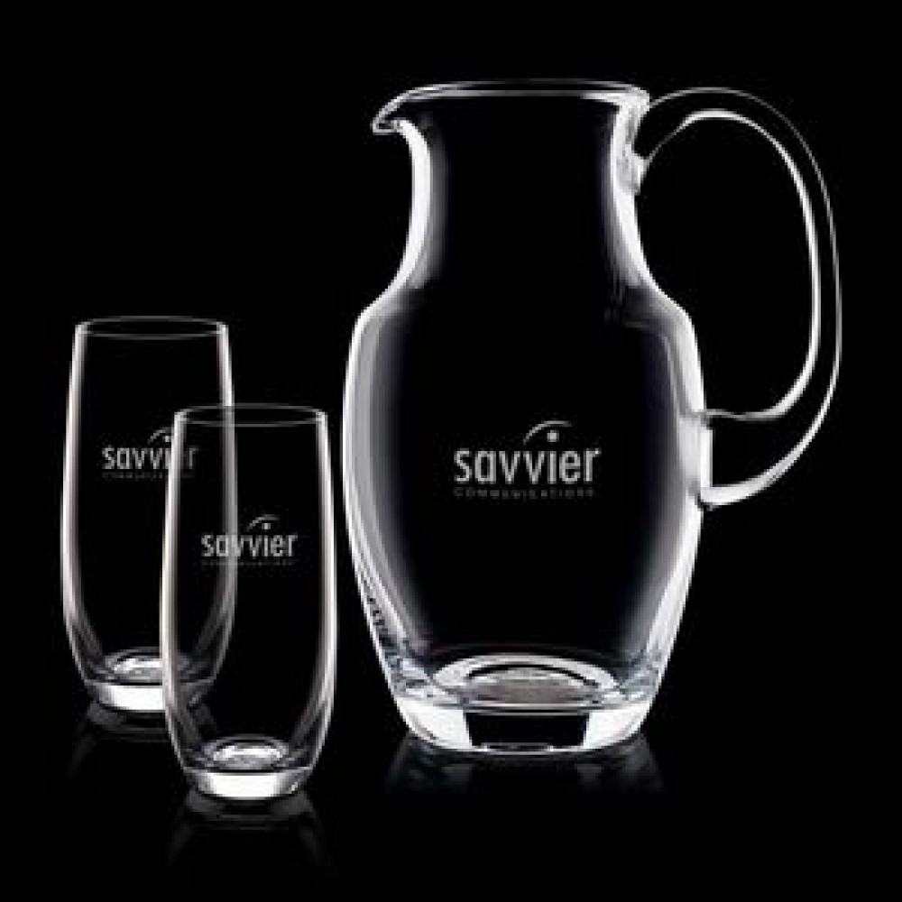Custom Printed Halperin Pitcher & 2 Hiballs Custom Printed Halperin Pitcher & 2 Hiballs