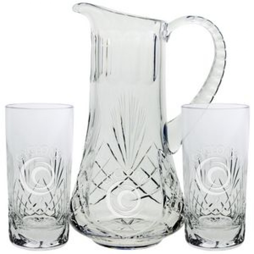 Custom Branded Westgate 3 Piece Pitcher Set Custom Branded Westgate 3 Piece Pitcher Set