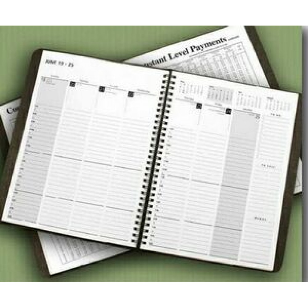Custom Printed Complete Real Estate Appointment Planner (7"x10") Custom Printed Complete Real Estate Appointment Planner (7"x10")