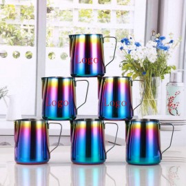 Promotional Milk Frothing Pitcher 20 OZ 304 Stainless Steel Barista Cup for Making Coffee Cappuccino Latte Art