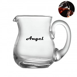 5 Oz Mini Glass Pitcher with Logo  5 Oz Mini Glass Pitcher with Logo