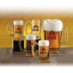 Custom Glass Pitcher And Mug Set
