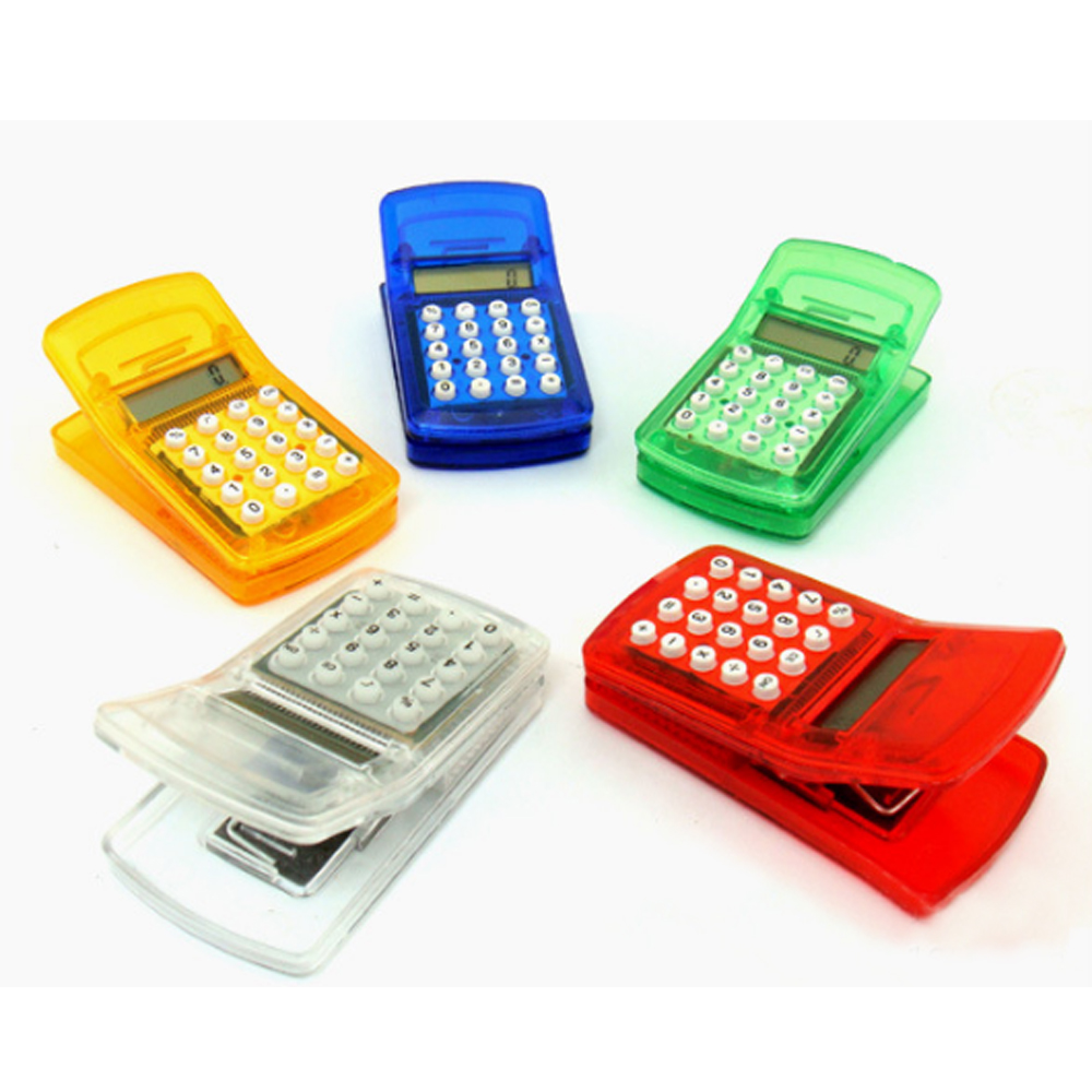 Mini Calculator Clip With Magnet Custom Imprinted Mini Calculator Clip With Magnet Custom Imprinted