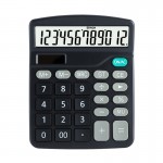 Desktop Calculator 12 Digit with Large LCD Display and Sensitive Button with Logo