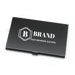 Logo Branded Aluminum Business Card Holder Case