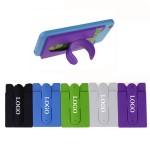 Silicone Mobile Phone Card Holder Logo Branded