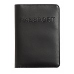 Smooth Trip Travel Gear by Talus RFID Blocking Passport Protector, Black with Logo