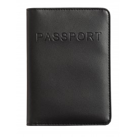 Smooth Trip Travel Gear by Talus RFID Blocking Passport Protector, Black with Logo  Smooth Trip Travel Gear by Talus RFID Blocking Passport Protector, Black with Logo