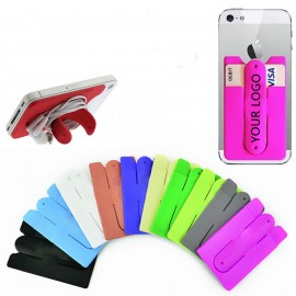Custom Card Holder With Cell Phone Stand
