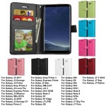 Logo Branded iBank Galaxy S8 Credit Card Holder PU Leatherette Stand Case