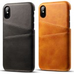iPhone 13 11 12 Leather Protective Case Flip Card Slot Protective Cover with Logo