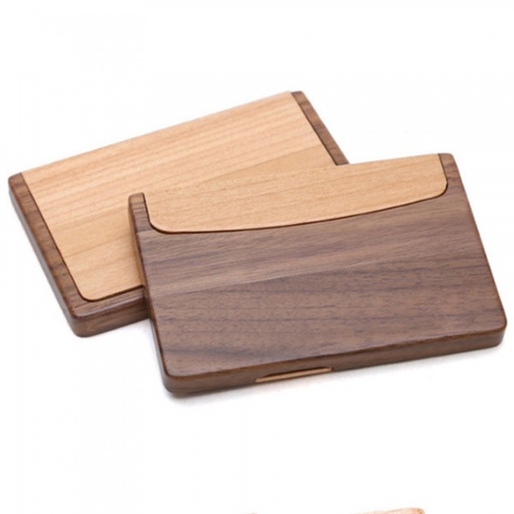 Personalized Handmade Wooden Business Card Holder