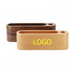 Wooden Business Card Holder Logo Branded