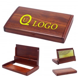 Personalized 4.17 X 2.72 X 0.59 Inch Wooden Name Card Case  Personalized 4.17 X 2.72 X 0.59 Inch Wooden Name Card Case