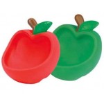 Rubber Apple Shaped Cell Phone/ Accessory Holder with Logo