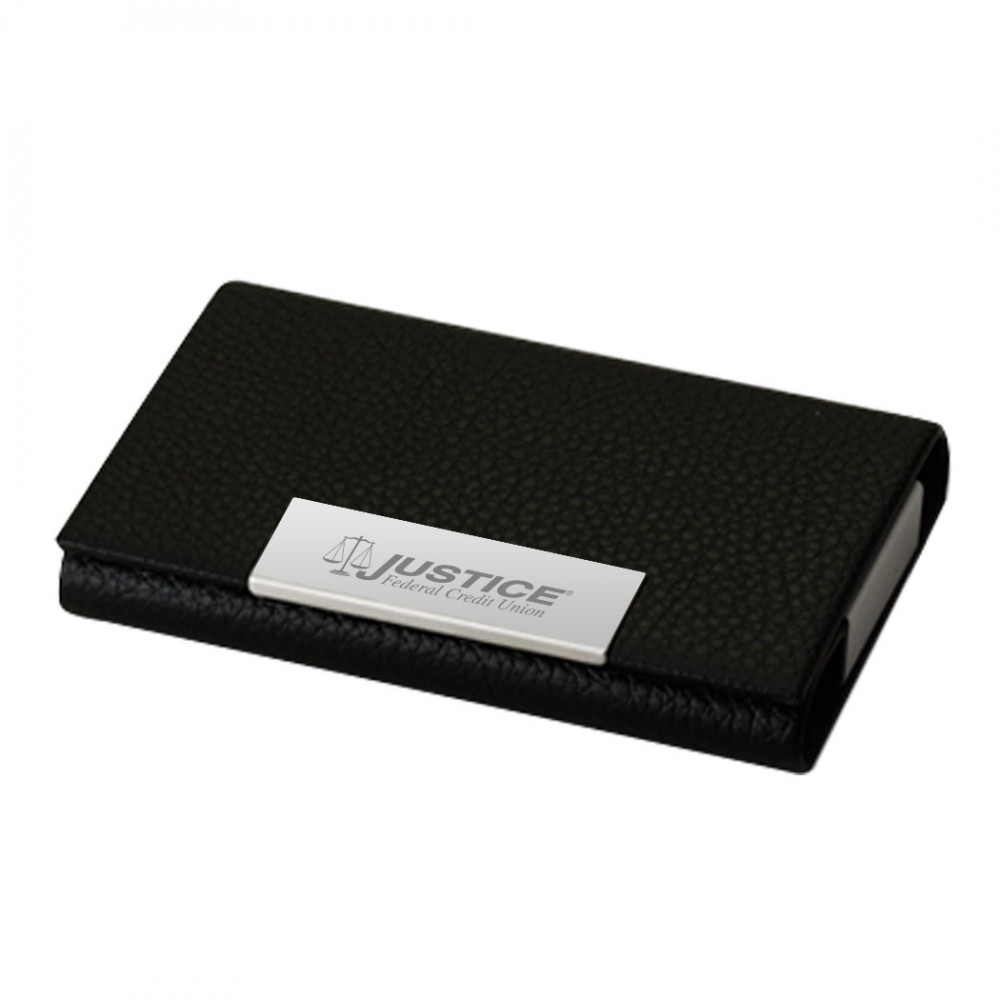 Custom Imprinted Classy Business Card Holder Custom Imprinted Classy Business Card Holder