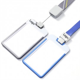 Anti-Degaussing ID Card Badge Holder with Logo  Anti-Degaussing ID Card Badge Holder with Logo