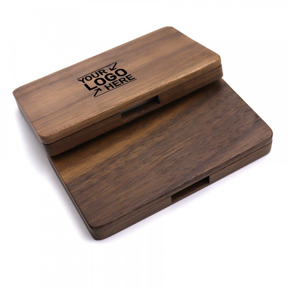 Custom Portable Wooden Business Card Holder Custom Portable Wooden Business Card Holder