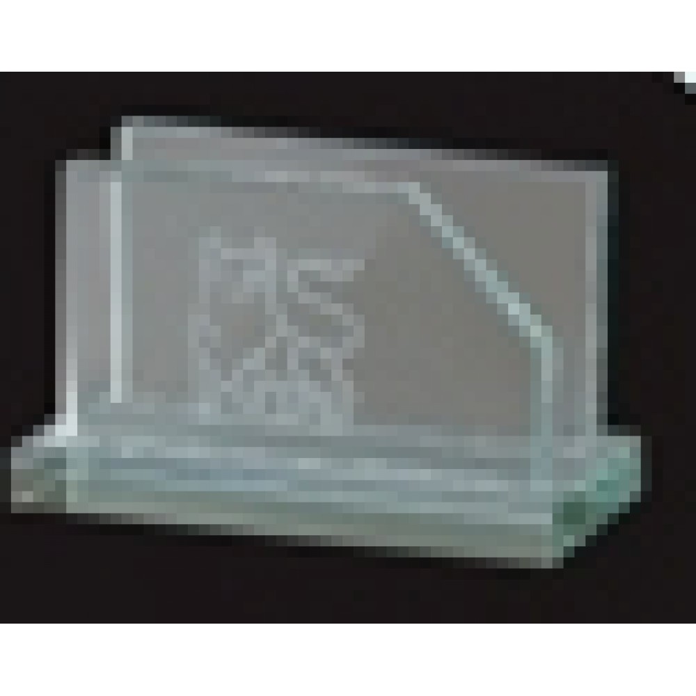 Custom Printed Jade Glass Business Card Holder Custom Printed Jade Glass Business Card Holder