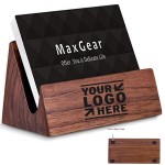 Desk Business Card Holder Stand with Logo