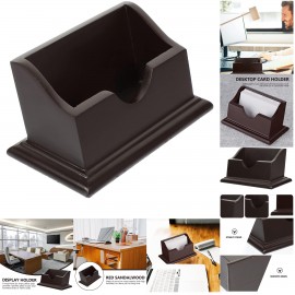 Wood Business Card Holder with Logo  Wood Business Card Holder with Logo