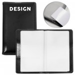Custom Leather Business Card Book Holder