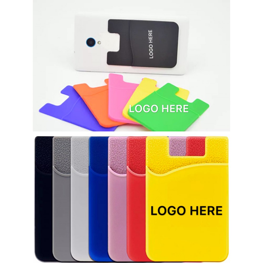 Silicone Cell Phone Wallets with Logo