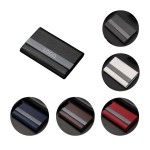 Promotional Microfiber Imitation Leather Business Card Holder