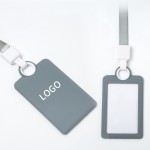 Waterproof ID Card Badge Holder with Logo