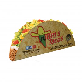 Digital Printed Taco Holder with Logo