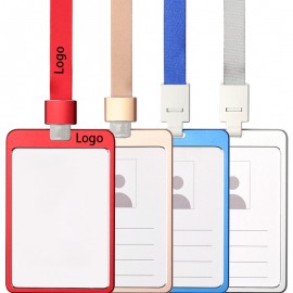 Personalized Enlarged Metal ID Card Badge Holder  Personalized Enlarged Metal ID Card Badge Holder