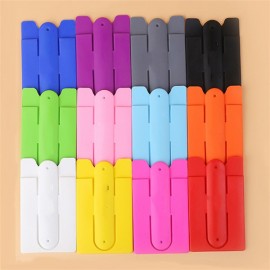 Silicone Phone Wallet Moblie Card Holder With Stand with Logo  Silicone Phone Wallet Moblie Card Holder With Stand with Logo