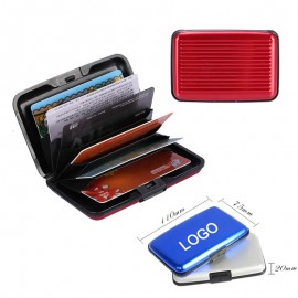 RFID Aluminum Business Card Case with Logo  RFID Aluminum Business Card Case with Logo