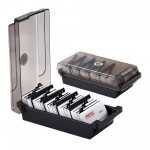 500 Cards Index Card Organizer With Dividers And Index Tabs with Logo