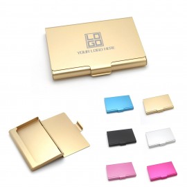 Alloy Business Card Holder with Logo