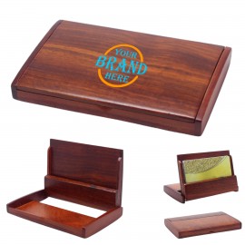 Custom Transformable Form Wood Name Card Holder