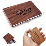 Personalized Custom Wooden Business Card Holder
