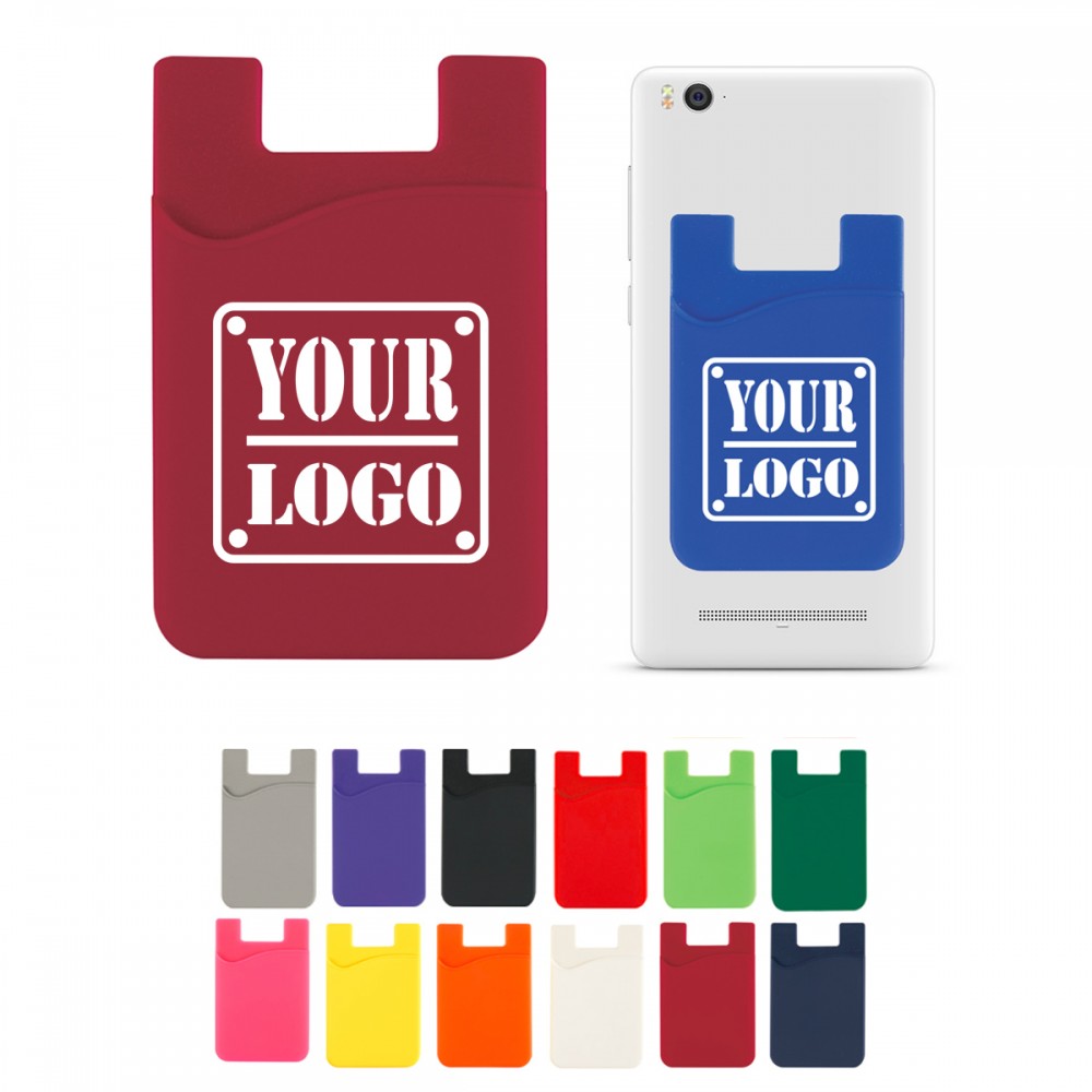 Silicone Cell Phone Wallets with Logo Silicone Cell Phone Wallets with Logo