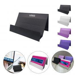 Customized Business Card Holder Display Stand Aluminum