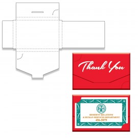 Personalized Thank You Gift Card Box (3"x 2"x")