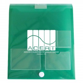 Top Open Registration Case w/Business Card Holder with Logo  Top Open Registration Case w/Business Card Holder with Logo